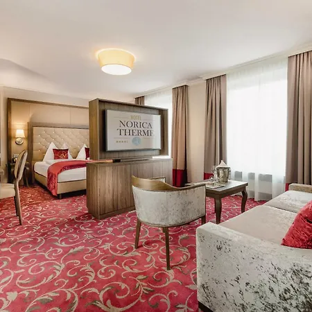 Hotel Norica - Thermenhotels Gastein Mit Dem Bademantel Direkt In Therme Bad Hofgastein