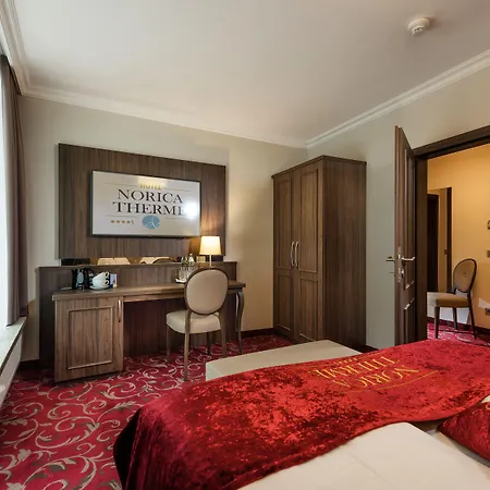 호텔 Norica - Thermenhotels Gastein Mit Dem Bademantel Direkt In Therme 배드호프가스타인