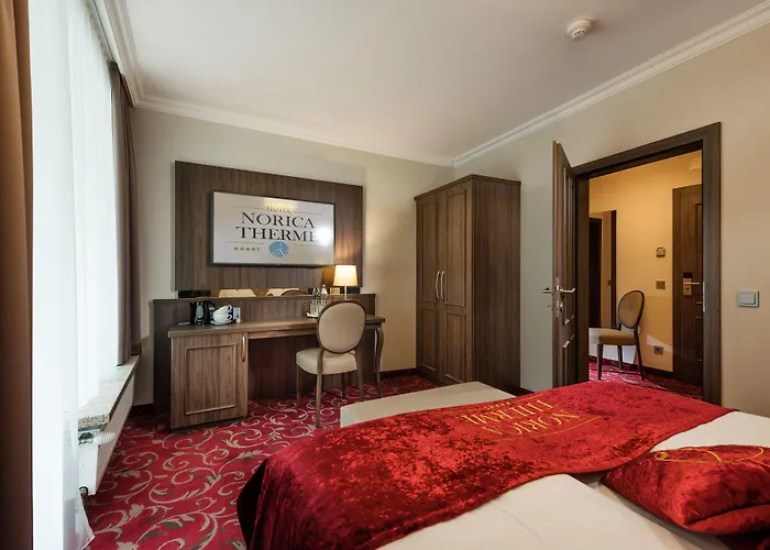 מלון Norica - Thermenhotels Gastein Mit Dem Bademantel Direkt In Therme באד הופגסטין