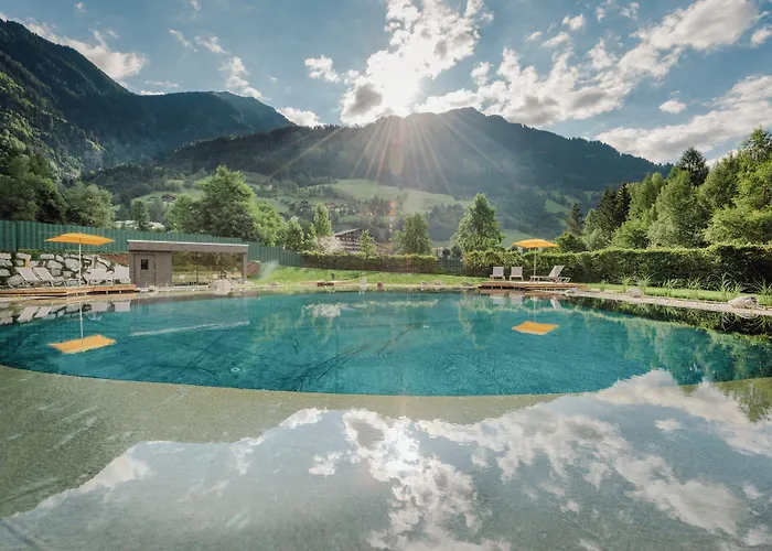 Norica - Thermenhotels Gastein Mit Dem Bademantel Direkt In Therme באד הופגסטין